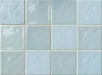 Декор Inserto Chiaia Azzurro, 10x10