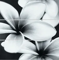 Панно Спецэлемент стеклянный Universal Glass Flowers (UG2U093D) глянц, 75x75