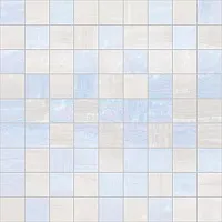 Мозаика Diadema голубой+белый глянц, 30x30 9 мм, арт. DDM-2
