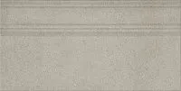 Плинтус Монсеррат серый светлый матовый обрезной мат, 20x40 16 мм, арт. FME013R