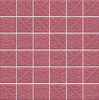 Плитка Ла-Виллет розовый, 30,1x30,1 6,9 мм, арт. 21028