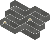 Мозаика Континуум Петрол Джуэл мат 31,1x38,2 9 мм арт. 620110000180