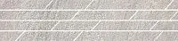 Бордюр Гренель серый мозаичный мат, 46,5x9,8 9 мм, арт. SG144\004T