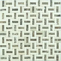 Мозаика 173 10*30, 30x30 7 мм, арт. DD