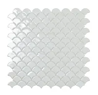 Мозаика Soul № 6000 Белый, 30,7x31,7 4 мм