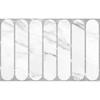 Плитка Арко белый низ 03 глянц 25x40 8 мм арт. 010100001582