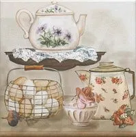 Декор Пикарди Кухня, 15x15 6,9 мм, арт. HGD/A244/17000