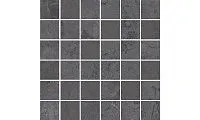 Декор Про Лаймстоун серый темный матовый мозаичный мат, 30x30 9 мм, арт. DD205120\MM
