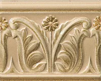 Декор Rialto Crema List Floreale Pain, 12x15, арт. G30053