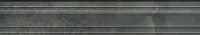 Бордюр Багет Джардини серый темный глянц, 7,3x40 28 мм, арт. BLF004R
