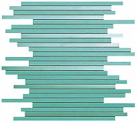 Мозаика Dwell Turquoise Mosaico L, 26x30,5 0-0 мм, арт. 9DLT