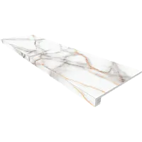 Ступень Ferrum Steptrade SM03 Комплект прямоугол бортик без насечек + Подступенок мат 33x120 арт. 67297