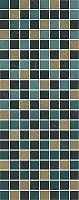 Декор Алькала микс мозаичный глянц, 20x50, арт. MM7204A