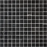 Мозаика Nero Oriente POL 23x23x4 полир, 29,8x29,8 4 мм
