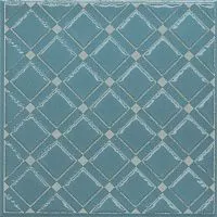 Декор Бахия 1 бирюзовый мат 9,8x9,8 7 мм арт. KMD3STA016GN