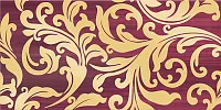 Декор Ампир бордовый, 25x50, арт. 04-01-1-10-03-47-677-0