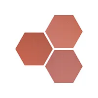 Керамогранит Hexa Six Coral мат, 14x16