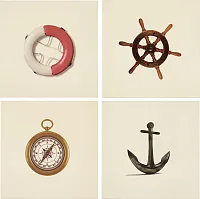 Декор Marine Mix Marfil глянц, 20x20, арт. A012971