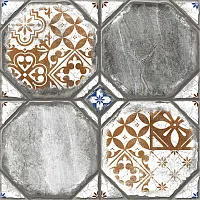 Керамогранит Брюгге 1Д тип 1 бежевый узор, 40x40