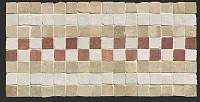 Мозаика Deco Terra Fascia Mosaico мат, 15x30, арт. fMVH