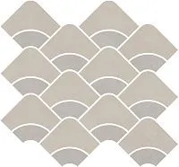 Мозаика Таделакт наборный бежевый светлый серый обрезной мат 30x28 9 мм арт. KMD2HID007BR