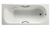 Ванна чугунная ROCA Malibu 170х70 см 72333G0000, с отвестиями под ручки.