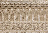 Бордюр Zocalo Blason Crema мат, 23x31