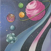 Декор Космос 4 мат, 20x20 6,9 мм, арт. VT/A382/5009