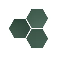 Керамогранит Hexa Six Green мат, 14x16
