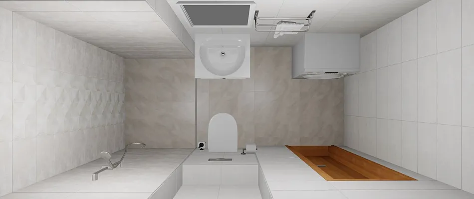 Готовый интерьер к коллекции Alma Ceramica Piemonte (~50 000 ₽)