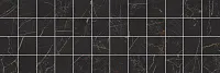 Декор Royal мозаичный чёрный, 20x60 9 мм, арт. MM60074