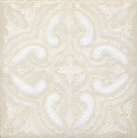 Вставка Амальфи орнамент белый STG\B408\1266 (9,9x9,9)