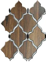 Плитка Legno Bruno decore Bolero, 33x45