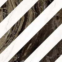 Керамогранит Allmarble Decoro Lux Lasa-Raffaello-Frappuccino глянц, 60x60 10,5 мм, арт. MMRC