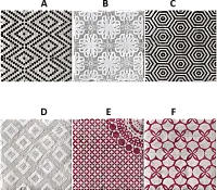 Декор Biarritz Inserto Paradise Cendre S/6, 20x20