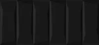 Плитка Evolution кирпичи черный, 20x44, арт. EVG233
