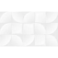 Плитка Nature white белый 02 глянц 30x50 9 мм арт. 010100001403