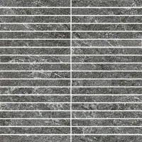 Мозаика Магма Графит Стрип мат 30x30 9 мм арт. 610110001366