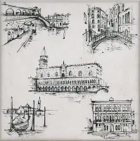 Декор Марчиана Venezia, 20x20 6,9 мм, арт. STG/A594/5261