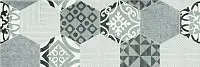 Декор Portis Hexagons мат, 25x75