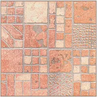 Плитка Сицилия красная, 33x33 8 мм