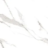 Керамогранит Calacatta Sharp Silver белый полир 60x60 8 мм