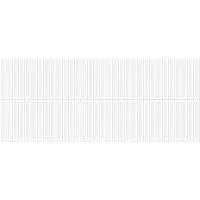 Плитка Simply white белый 01 рельеф глянц 25x60 9 мм арт. 010100001522