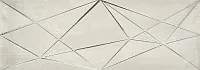 Декор DEC ZIG ZAG GREY глянц, 30x90, арт. 78797893