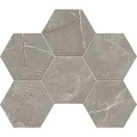 Мозаика Grey BR0328,5 Hexagon мат 25x28,5 арт. 67342