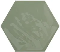 Плитка KANE HEXAGON SAGE глянец глянц, 16x18, арт. 78801167
