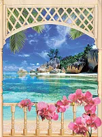 Панно Muza Bali 1 глянц, 60x80 9 мм, арт. C-MU2H454DT\A