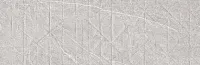 Плитка Grey Blanket рельеф мятая бумага серый мат, 29x89 11 мм, арт. O-GBT-WTA093