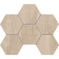 Мозаика Creamy Mosaic SF02 Hexagon мат 25x28,5 арт. 69408