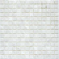 Мозаика WHITE POLISHED полир, 30,5x30,5 4 мм (stp.С0003476)